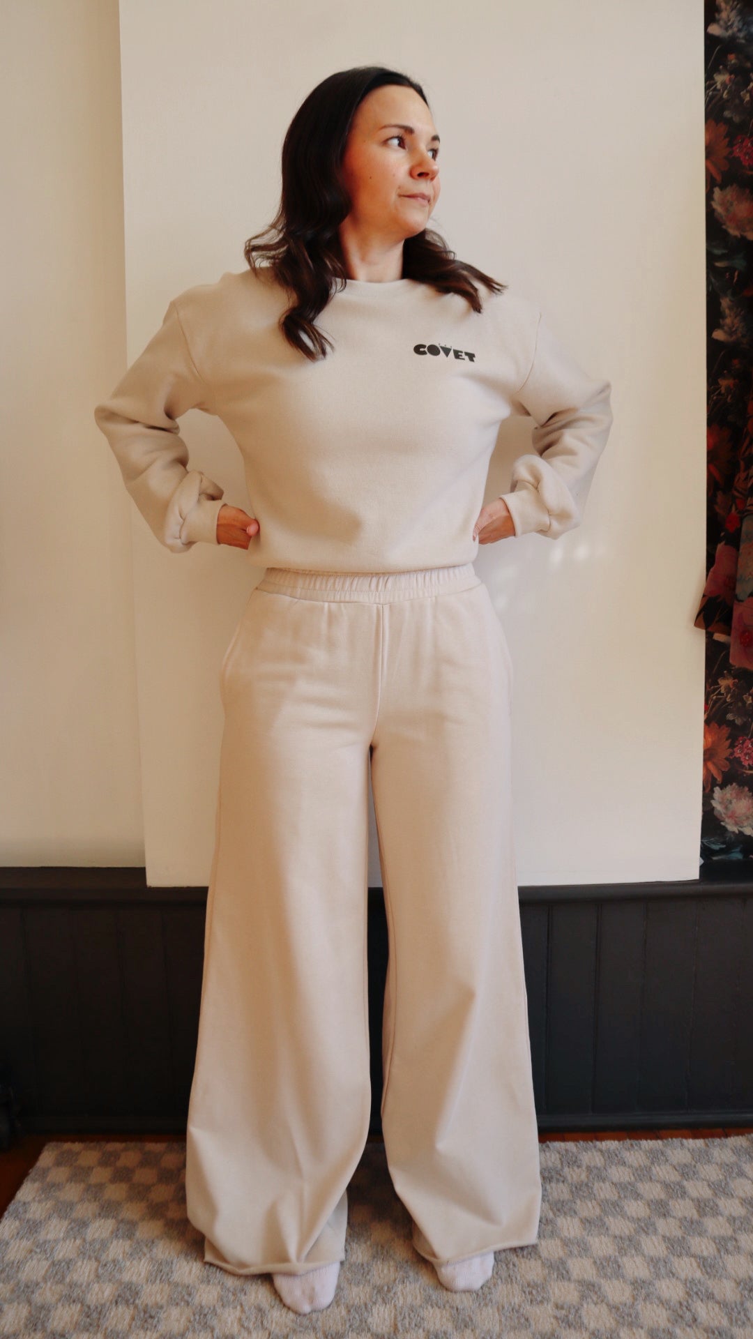 Wide Leg Cotton Sweatpant