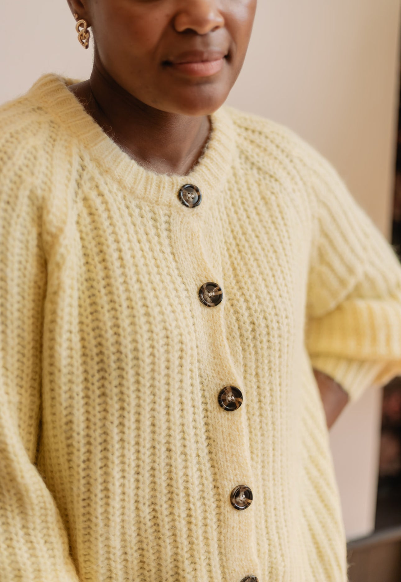 Brushed Sweater Cardigan