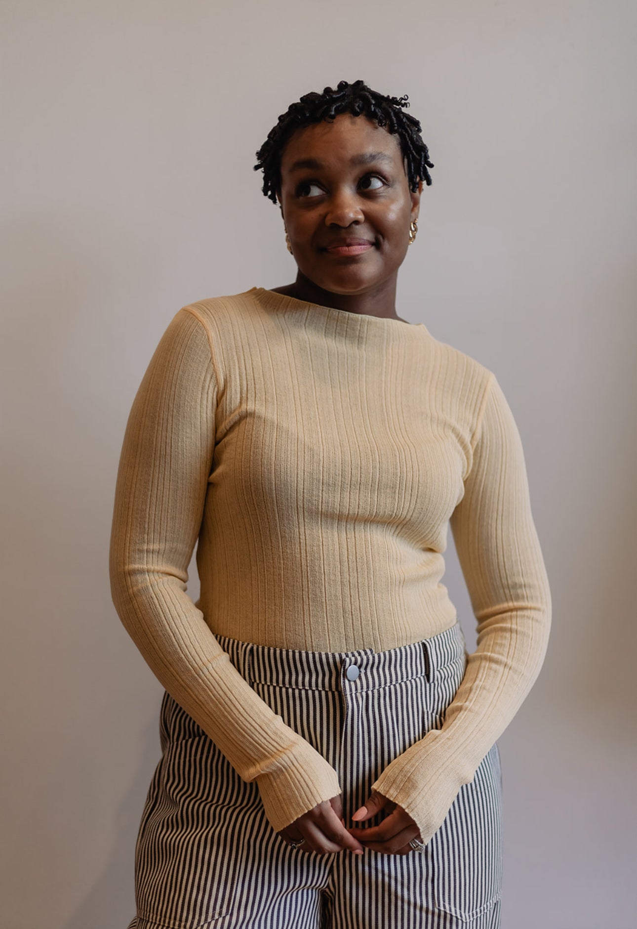 Sheer Long-sleeve layering Tee