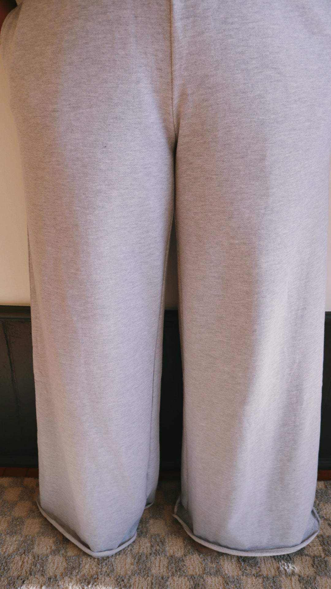 Wide Leg Cotton Sweatpant