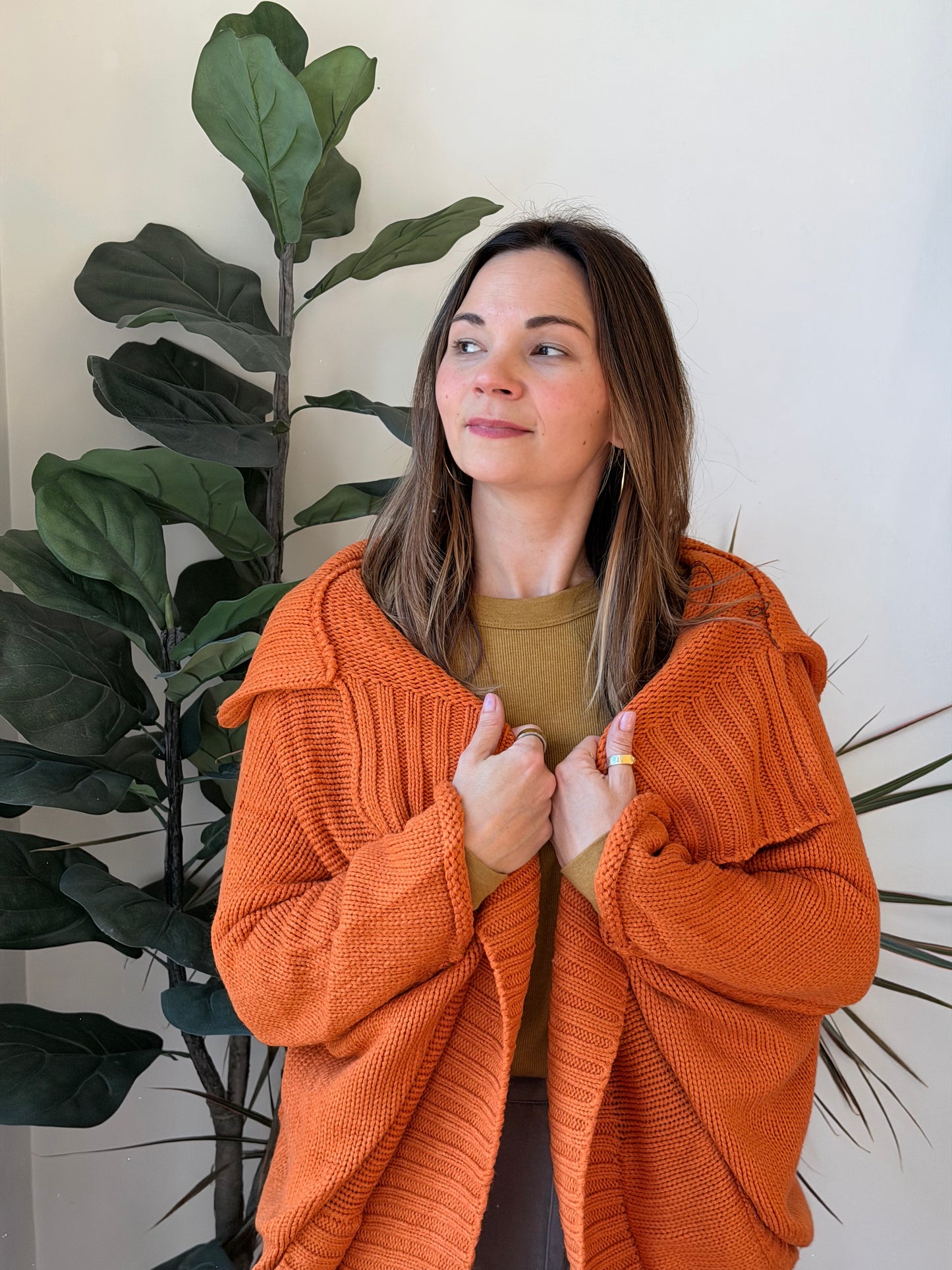 Open Cocoon Cardigan