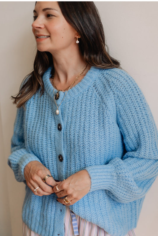 Brushed Sweater Cardigan