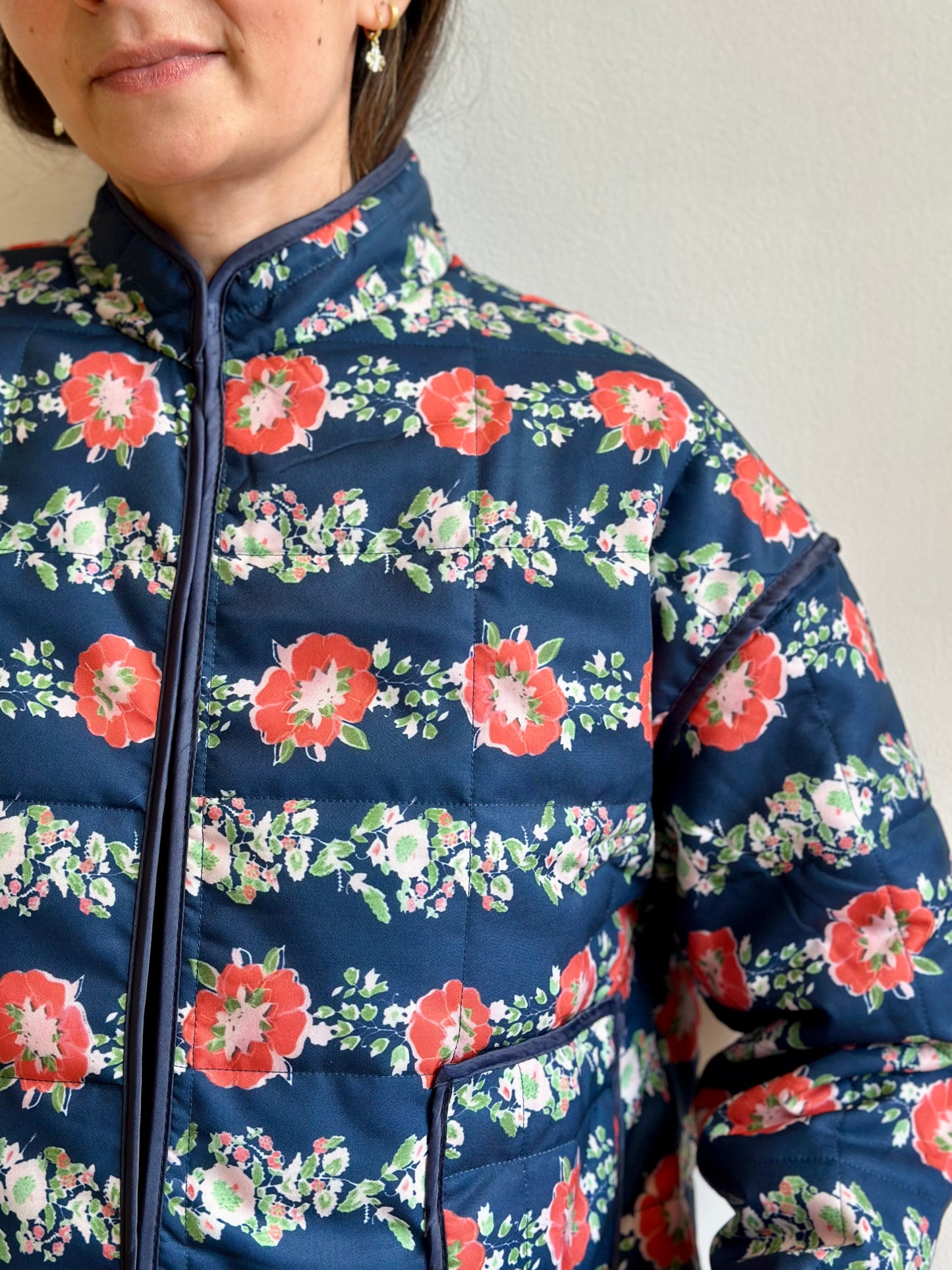 Floral Quilted Jacket