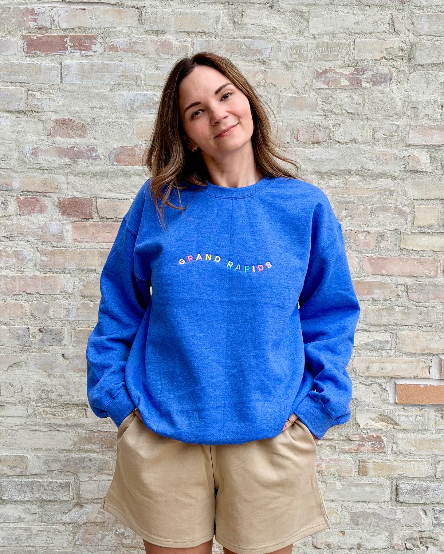 Grand Rapids Embroidered Sweatshirt