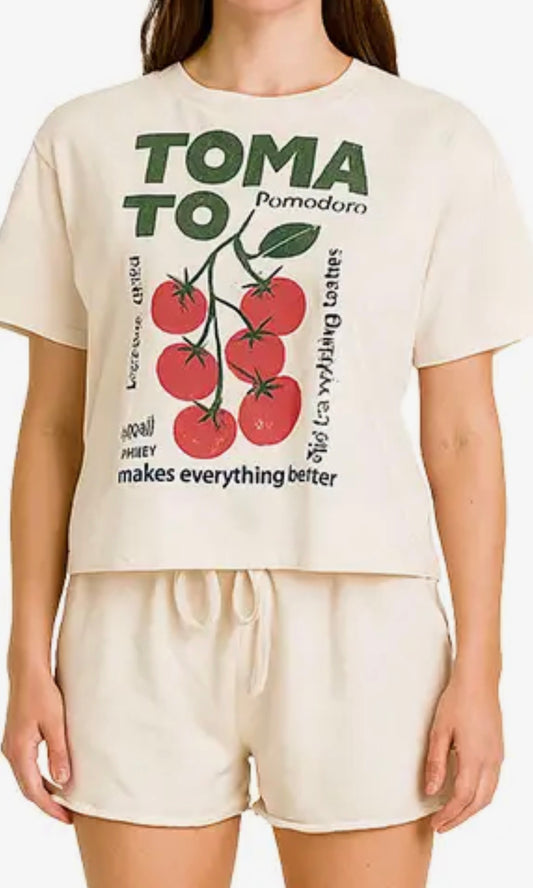 Tomato Crop Tee