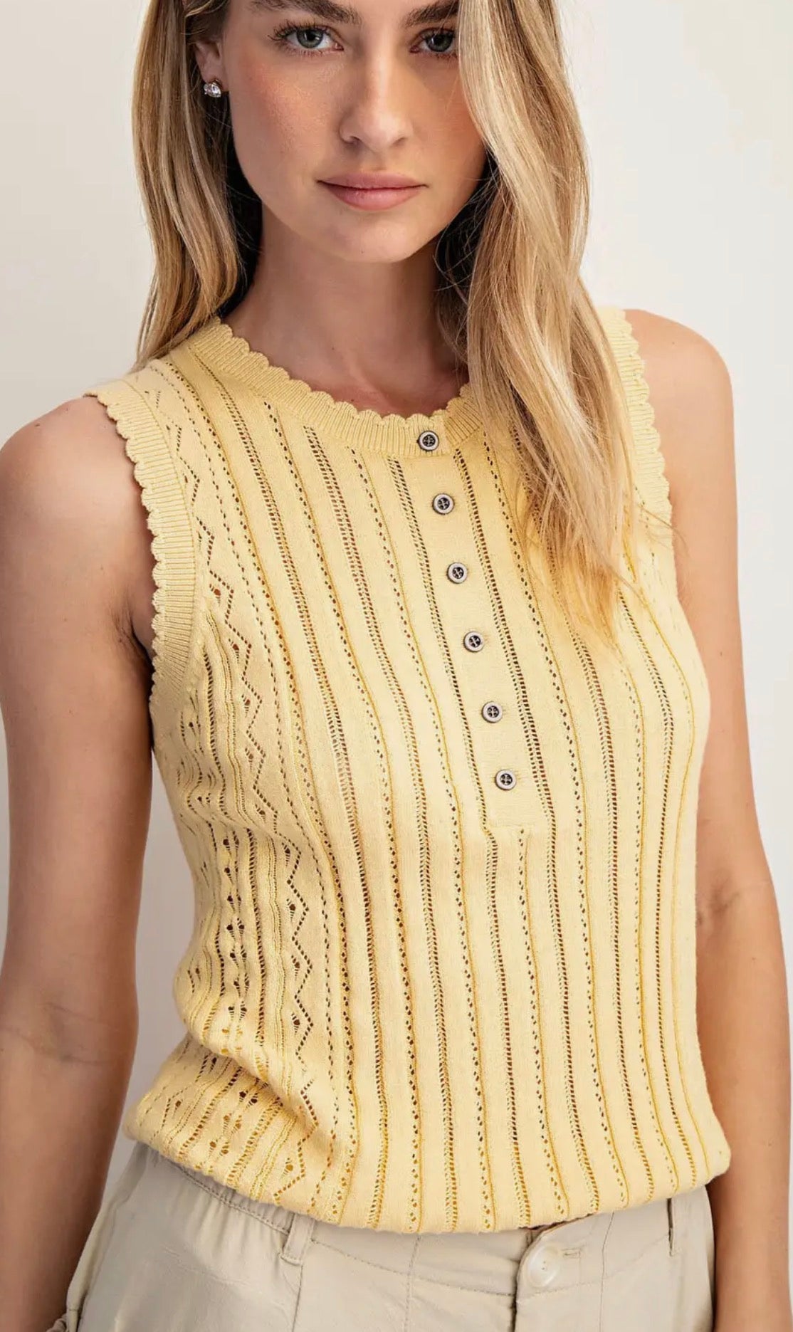 Pointel Ribbed Tank
