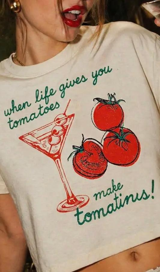 Tomatinis Cropped Tee