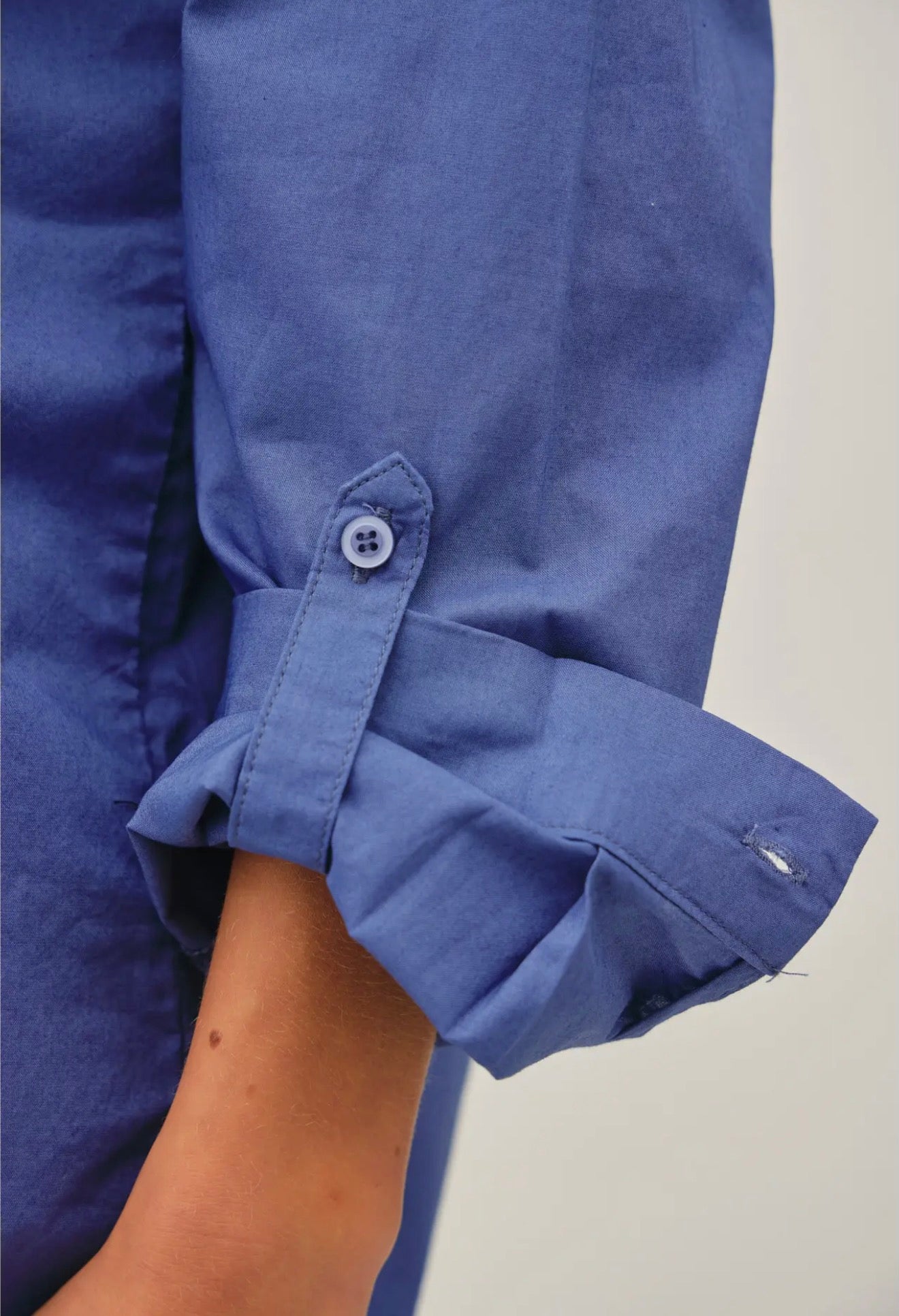 Crisp Oversized Cotton Button Down