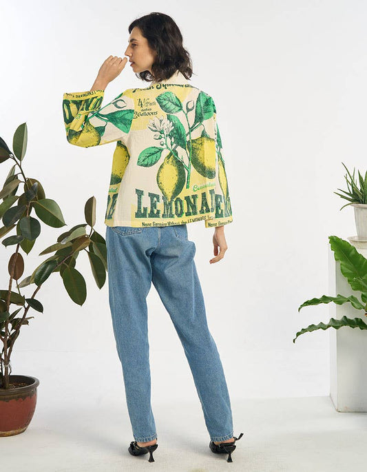 Cotton Open Cardigan