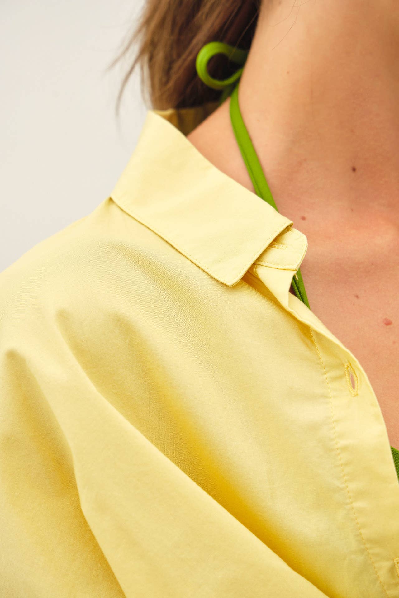 Crisp Oversized Cotton Button Down