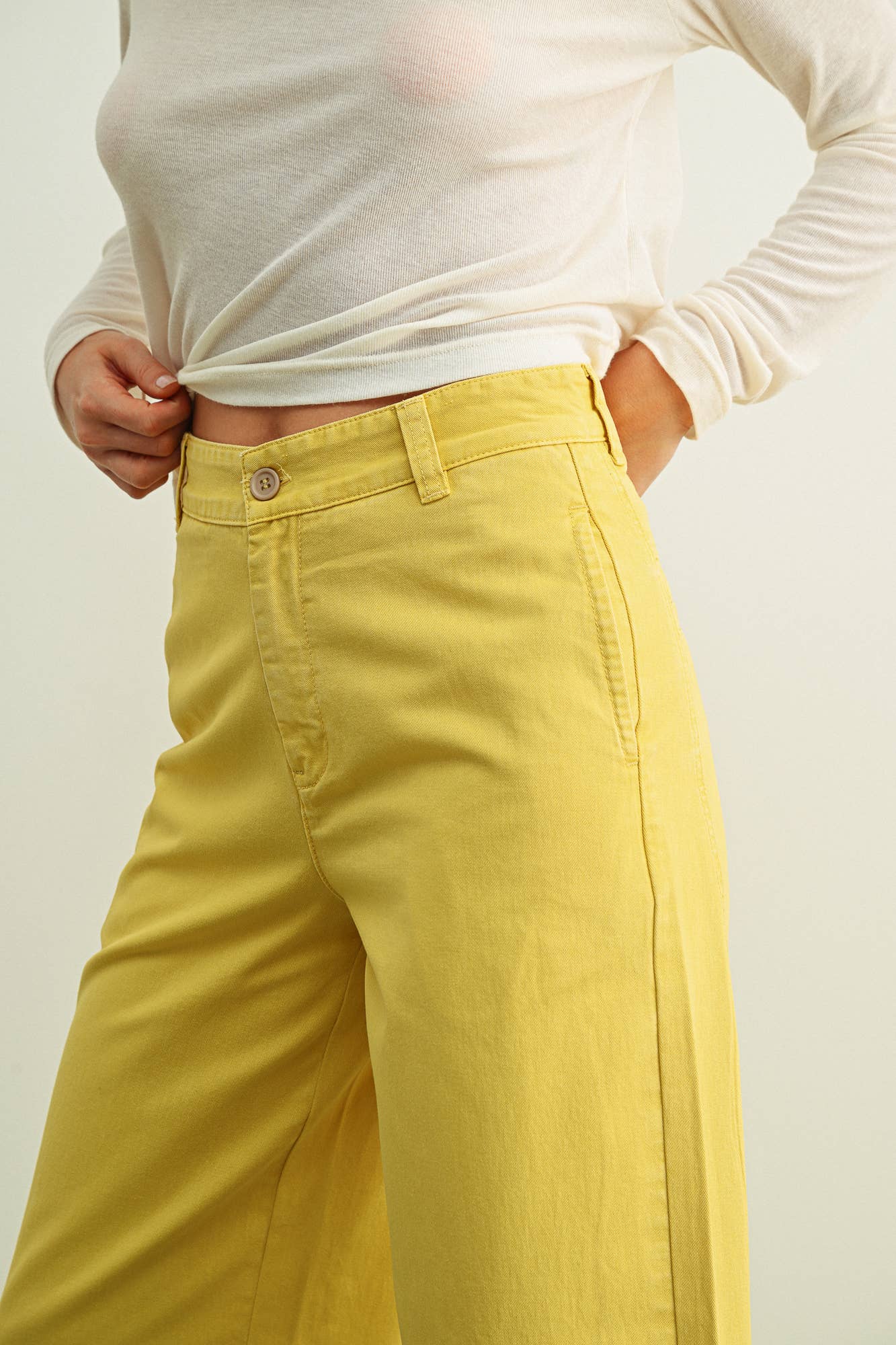 Cotton Barrel Pant