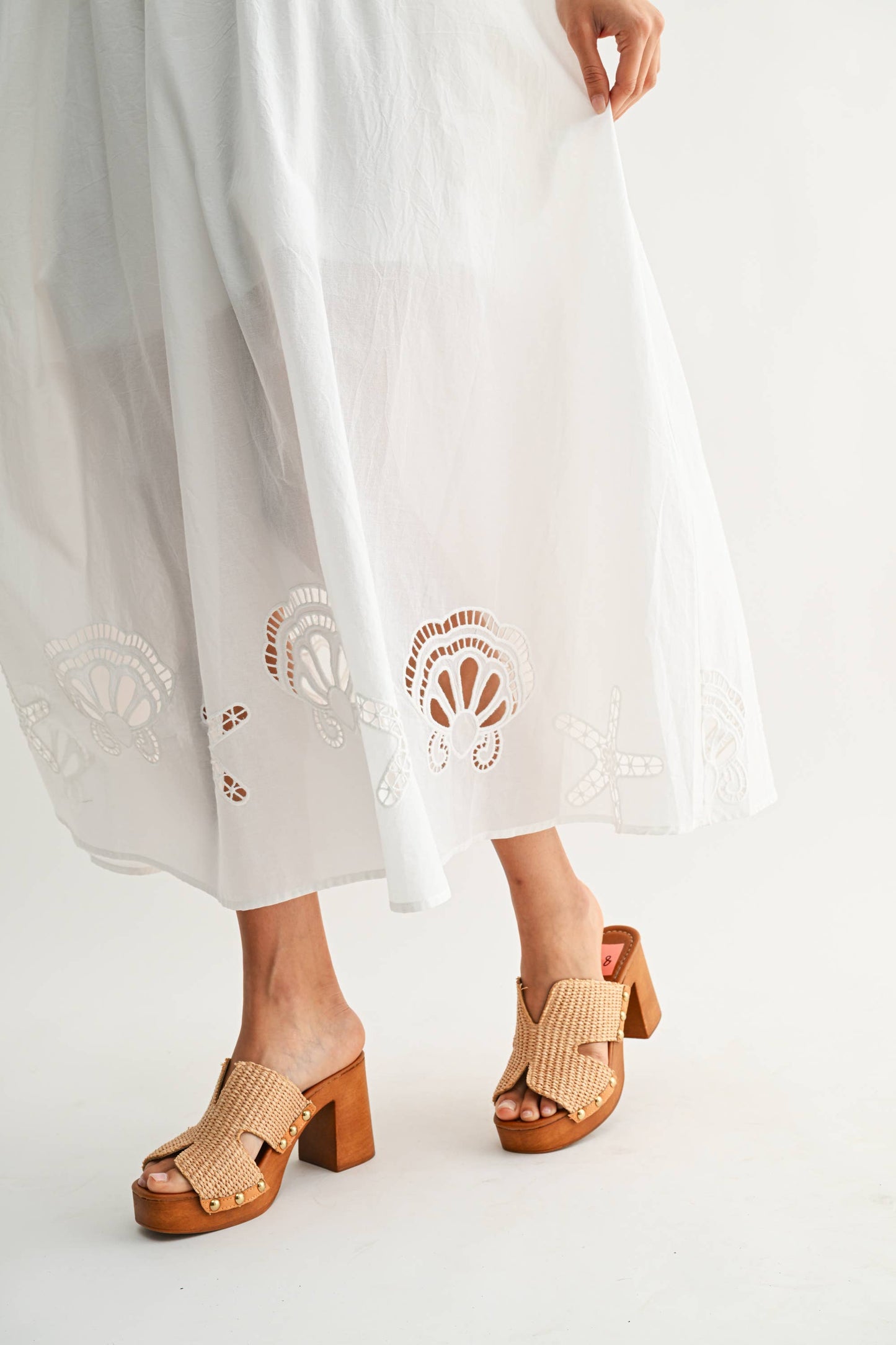 Starflower Shoulder Maxi Dress