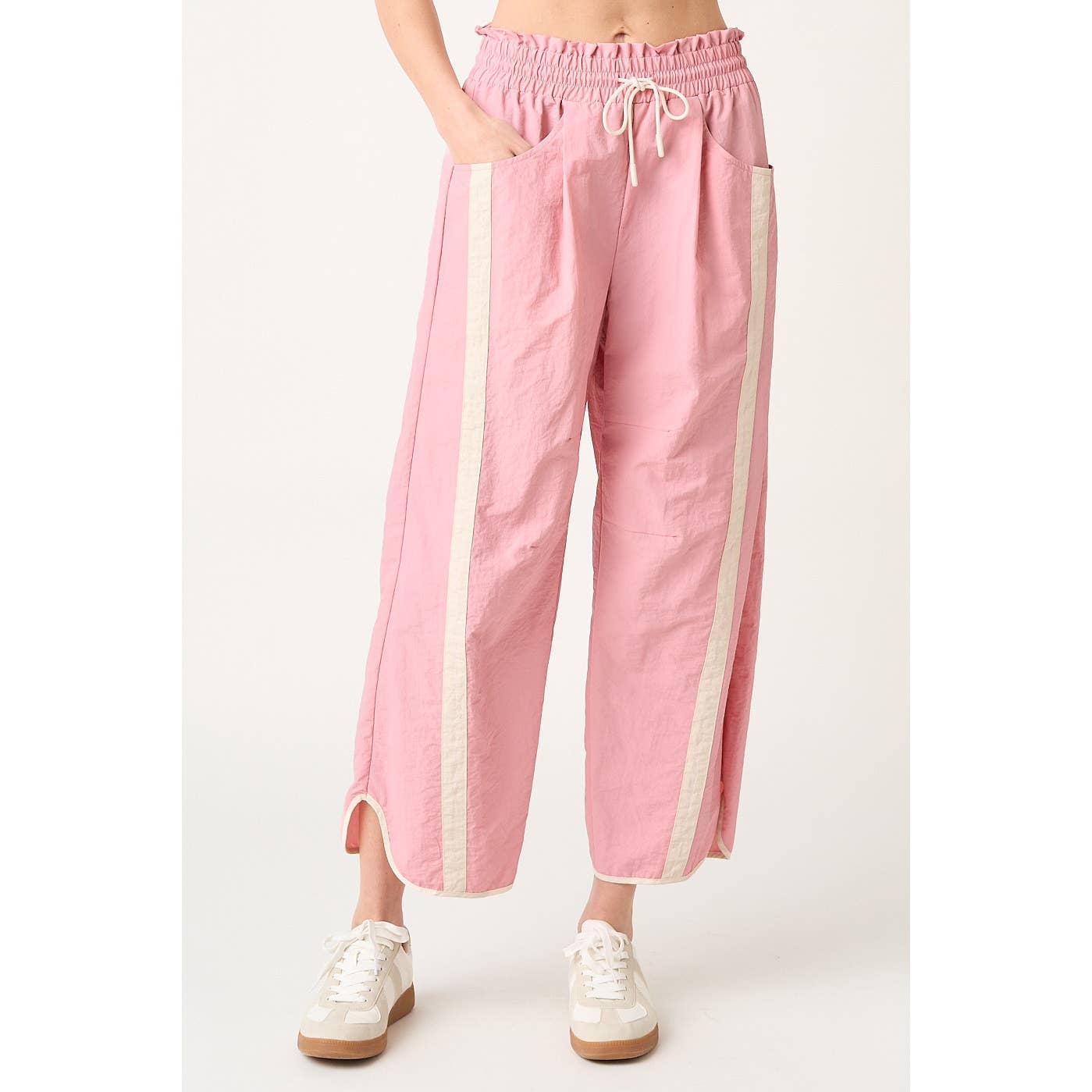 Sporty Stripe Barrel Track Pant