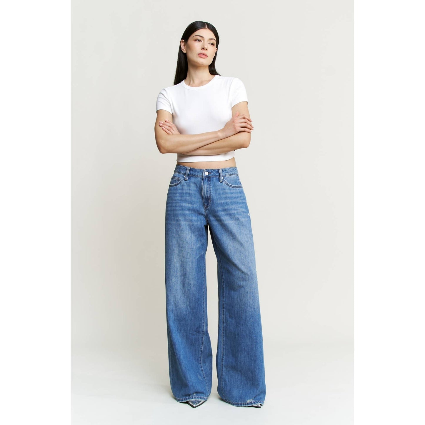 Cool Girl Wide Leg Denim