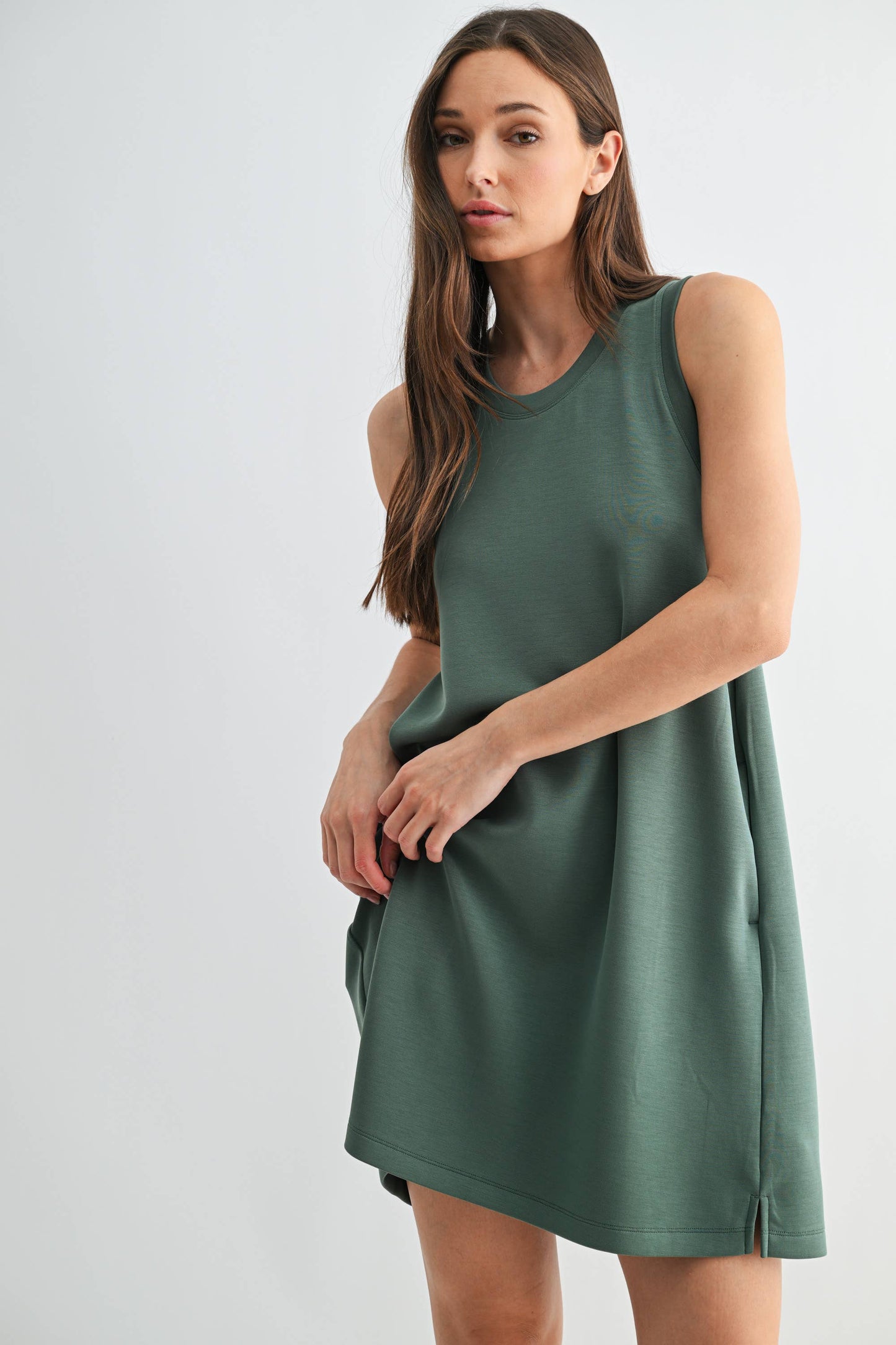 Scuba Shift Dress