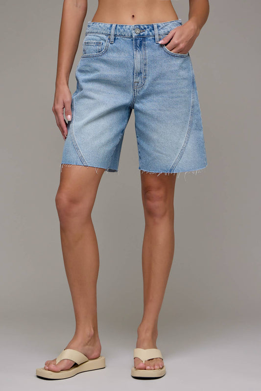 8"  Baggy Denim Shorts