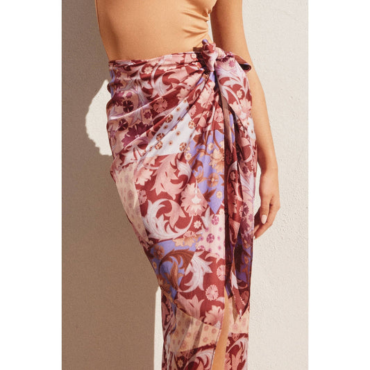 Sarong Style Wrap Skirt