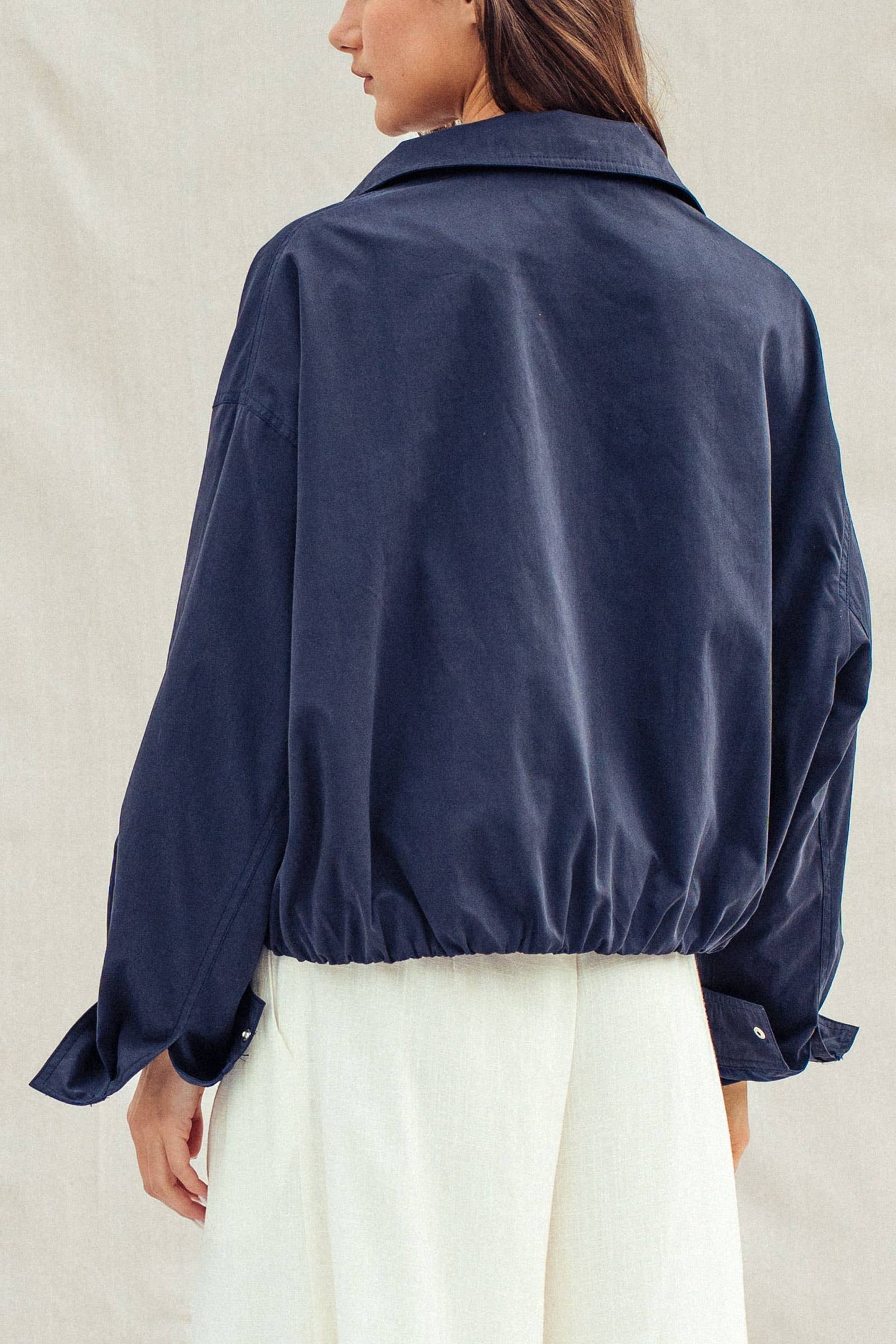 Cropped Lightweight Jacket
